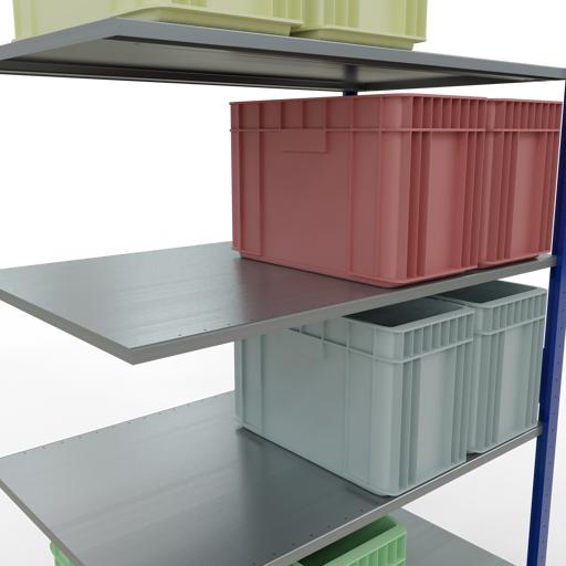 Image du produit Schulte Lagertechnik Système enfichable Élément suivant MULTIplus150 avec traverse de longueur