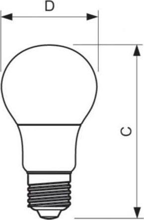 Actual product image Philips CorePro (E27, 8 W, 806 lm, 1 x, F)