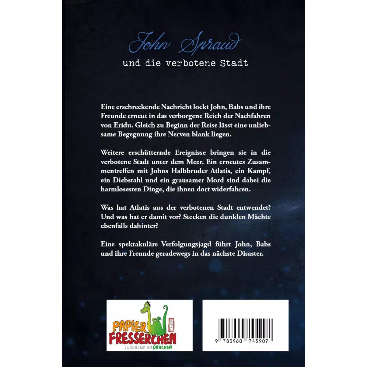 Thumbnail - John Spraud und die verbotene Stadt, Belletristik von S. C. Fürler