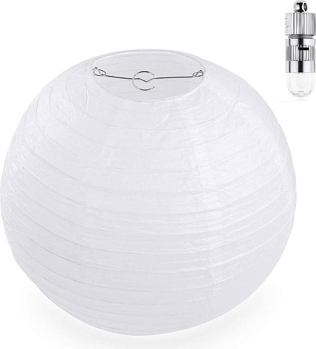 Image du produit Esmée Papier Lampion LED Lichter Deko Ø30cm 10er Set (0.33 m)