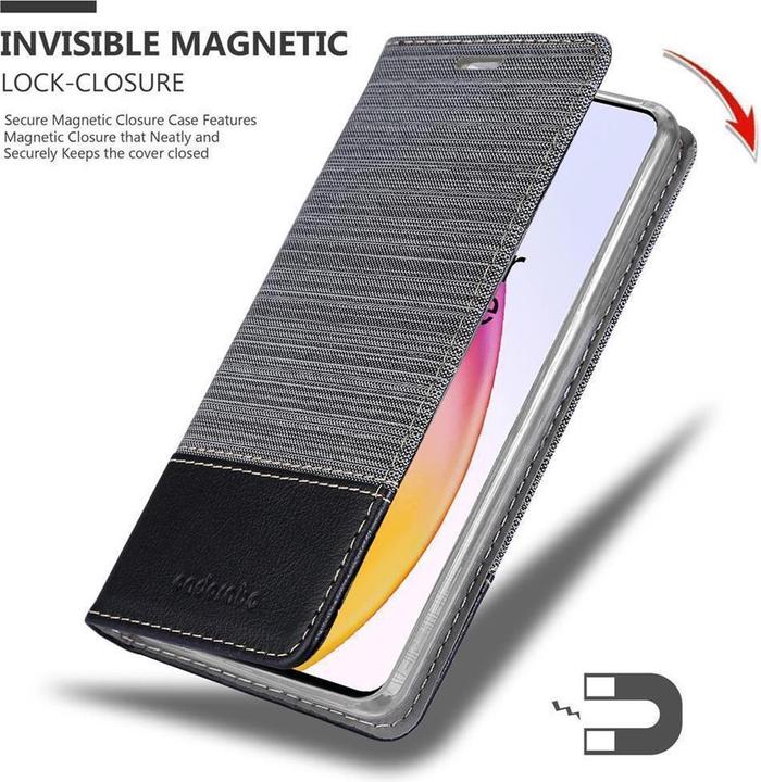 Actual product image Cadorabo Book Jeans Optics Cover (Oneplus 8)