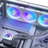 Produktbild Phanteks Glacier One 420D30 X2 DRGB AiO Wasserkühlung - 420mm, weiss