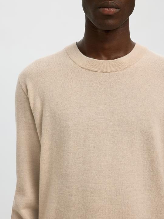Produktbild Selected Slhtray Merino Brushed Relaxed Crew Noos (L)