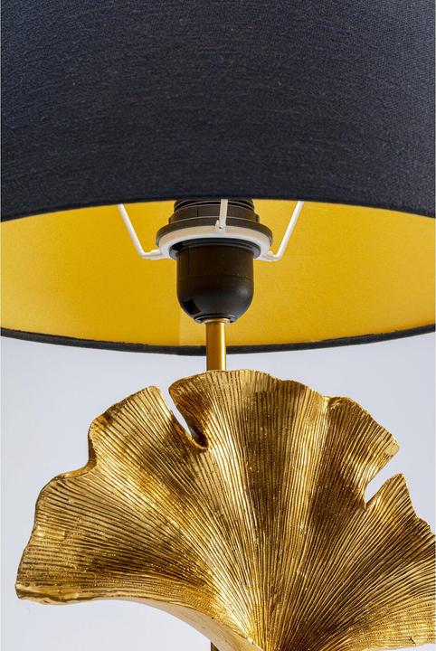 Actual product image Kare Design Table Lamp Leaf Gold (E27)