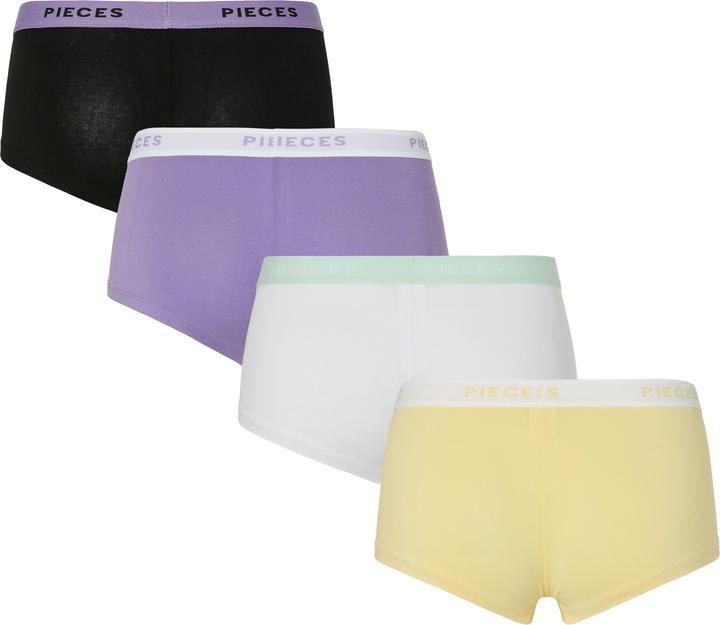Actual product image Pieces Pclogo Lady 4 Pack Solid Noos Bc (XL, pack of 4)