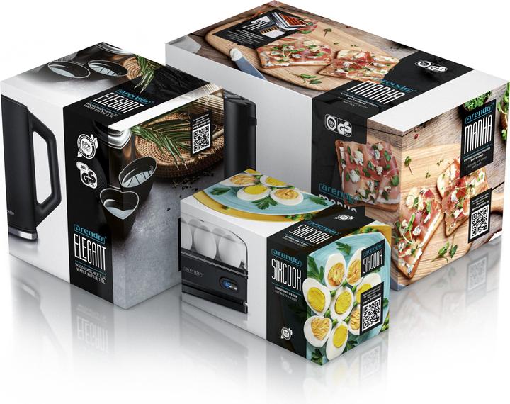 Produktbild Arendo Frühstücks Set Wasserkocher