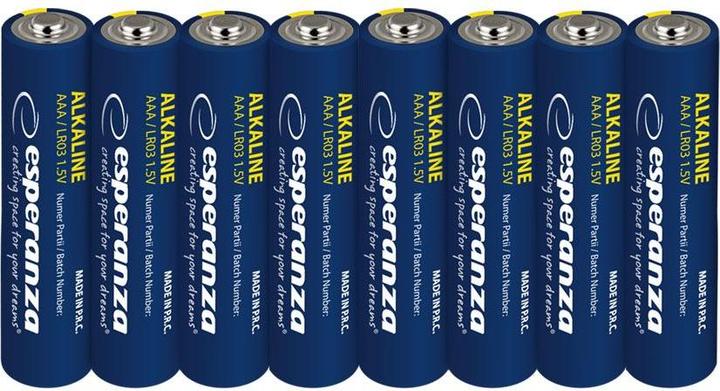 Esperanza AAA Alkaline Element 8pcs/package (8 pcs., AAA)