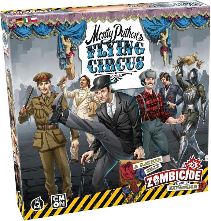 Produktbild Cmon CMND1261 - Zombicide 2. Edition Monty Python Flying Circus (Deutsch)