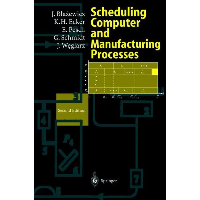 Scheduling Computer and Manufacturing Processes, Fachbücher von Günter Schmidt, Erwin Pesch, Jacek Blazewicz, Jan Weglar...