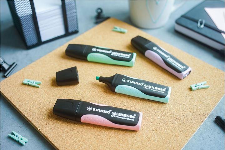 Produktbild STABILO GREEN BOSS Textmarker (Mehrfarbig, 5 mm, 8 x)