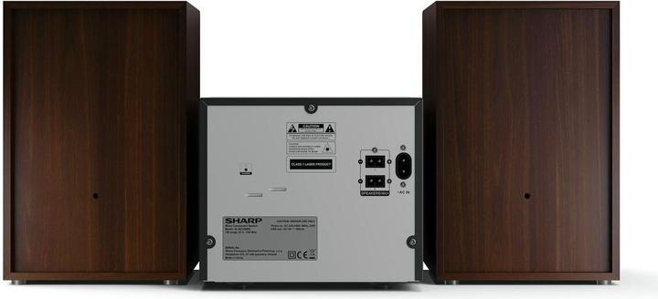 Actual product image Sharp XL-B512(BR) Home Stereo System Home Audio Micro System (Bluetooth, CD player, 2x 22 W)