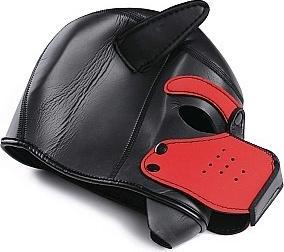 Produktbild Master Series Neoprene Puppy Hood - Black and Red