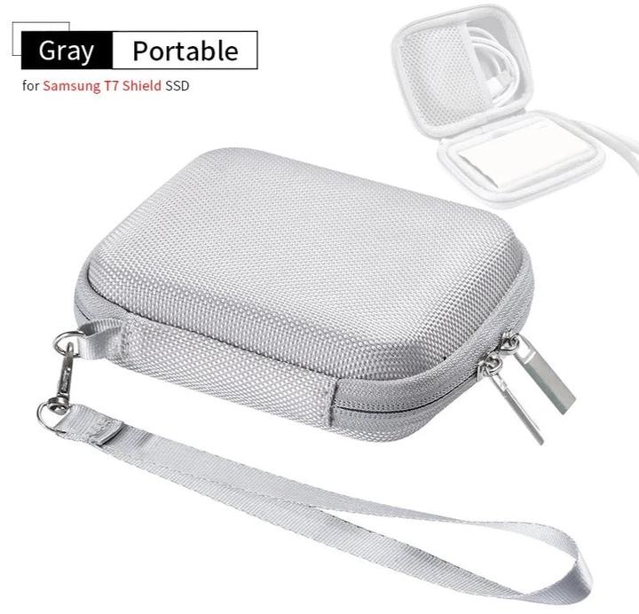 Hama Anti Shock Tasche Für 2,5 Zoll Festplatten - Schwarz/Silber Mit Schultergurt