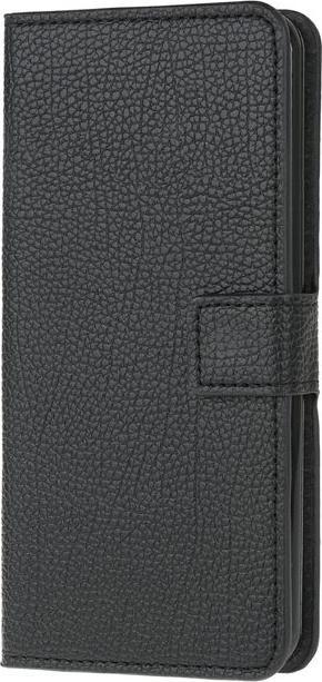 Actual product image MU Classic Litchi Leather Bookcover II Series (Motorola Moto G30, Motorola Moto G10)