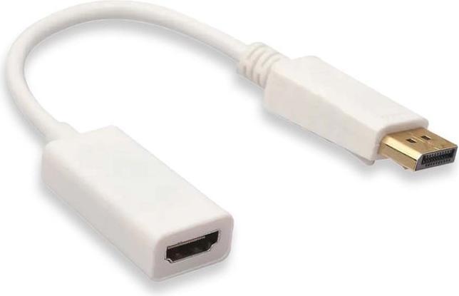 Actual product image Hermex DisplayPort to HDMI 25cm DisplayPort to HDMI converter adapter cable (HDMI, 25 cm)