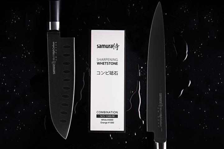 Image du produit Samura Pierre à aiguiser combinée #1000/#3000