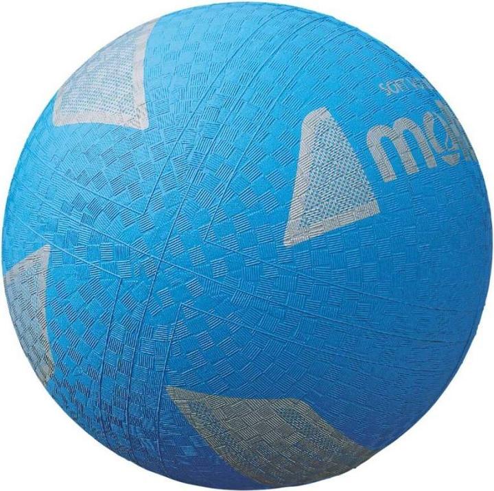 Actual product image Molten Ball siatkowa softball blue S2V1250-C (5) (5)