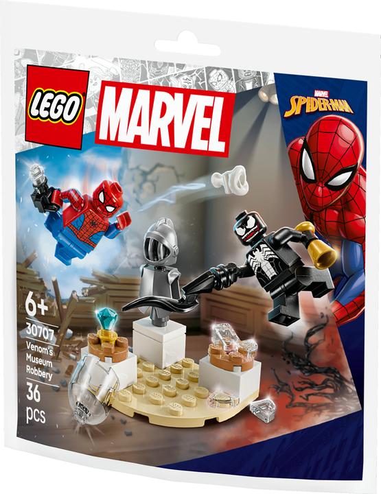 Actual product image LEGO Venom's museum heist (30707, LEGO Marvel)
