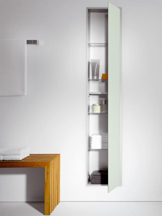 Actual product image Emco asis module 300 Cabinet module - flush-mounted model, with large storage compartment