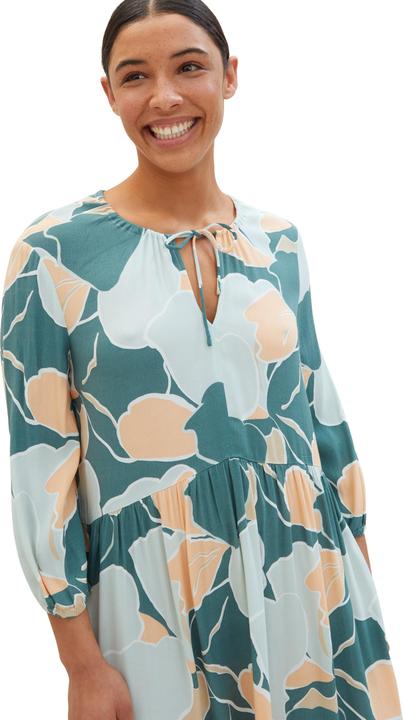Produktbild Tom Tailor Tunika-Kleid mit Krawattendetail (40)