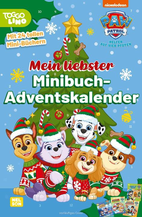 PAW Patrol Mitmachbuch: Mein liebster Minibuch-Adventskalen
