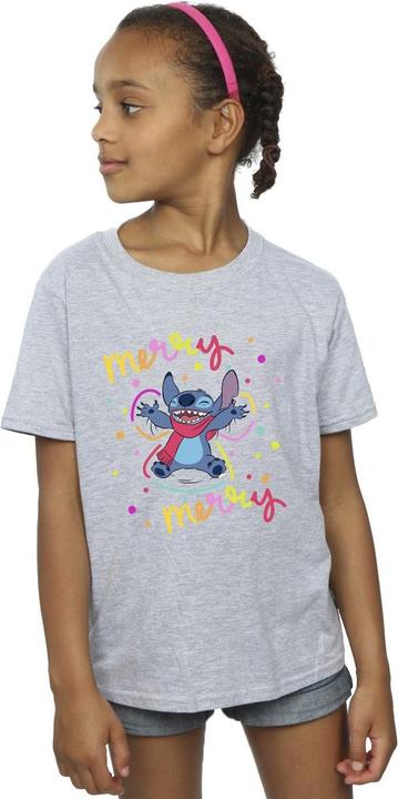 Produktbild Disney Lilo & Stitch Merry Rainbow TShirt Mädchen (140, 146)