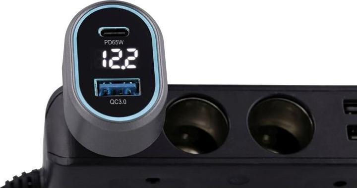 Produktbild T'nB TNB Ladeadapter 12/24 Volt 2xUSB-C und 1xUSB