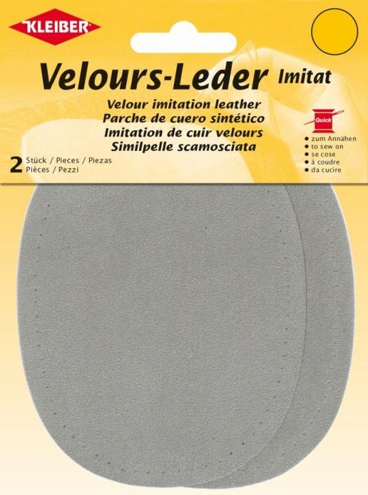 Actual product image Kleiber Imitation velour leather, 100 x 130 mm, beige