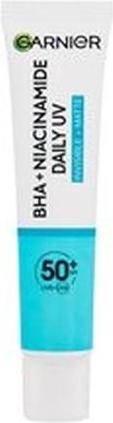 Image du produit Garnier Pure Active BHA + Niacinamide Fluide Anti-Imperfection UV Quotidien (Crème solaire, SPF 50, 40 ml)