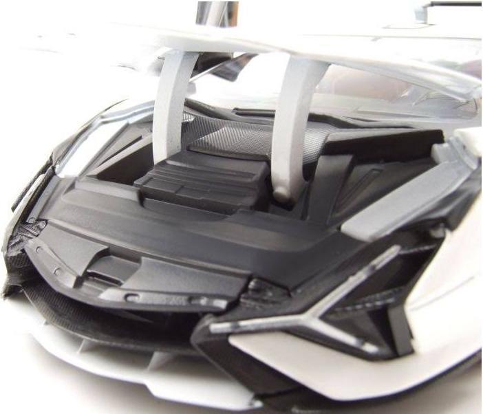 Image du produit Bburago Lamborghini Sian FKP 37 1/18 blanc/noir