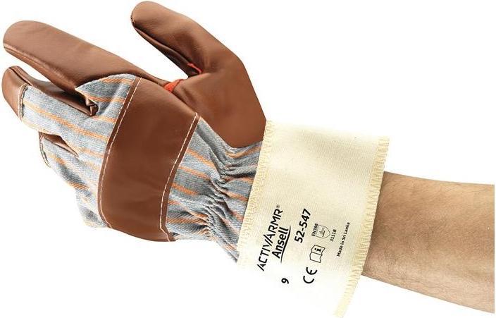 Ansell Gloves ActivArmr® 52-547 size 10 brown EN 388 PPE category II (10)