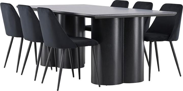 Actual product image Ebuy24 Essgruppe Olivia (7-teilig) (MDF, Steel)