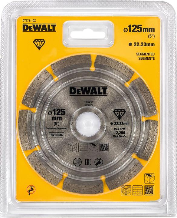 Produktbild DeWalt Porfessional Economy DiamantTrennschei DT3711ine Baustellenmaterialien Schneller. einfacher S