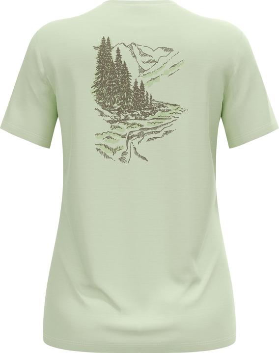 Actual product image Odlo Women's There's More Merino 160 T-Shirt Crew S/S (XS)
