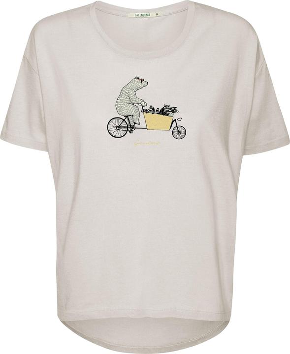 Produktbild Greenbomb Women's Bike Cargo Raccoon Feel T-Shirt (L)