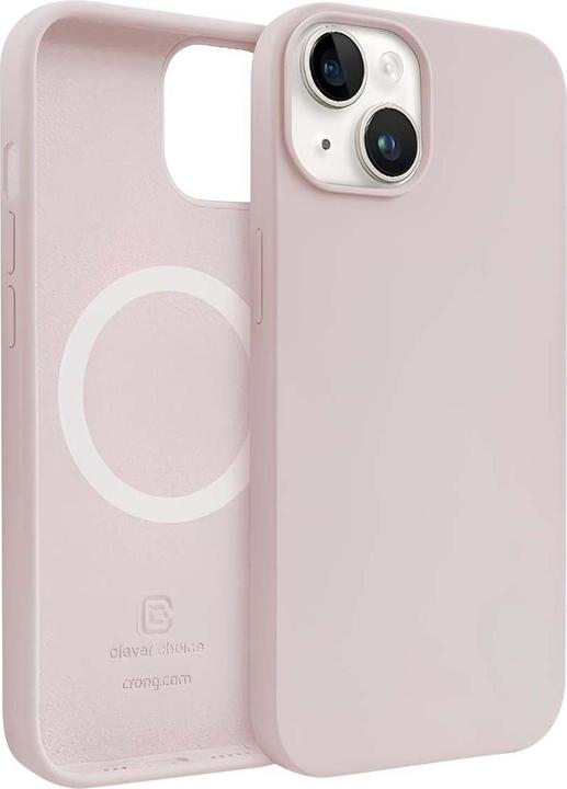 Produktbild Crong Farbhülle für iPhone 14 Plus (Sandrosa) (Apple iPhone 14 Plus)