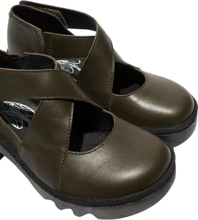 Actual product image Fly London Dublin Leather Heels (40)
