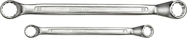 Actual product image Gedore Red red Double ended ring spanner set, 12 pieces, SW 6-32, chrome vanadium steel, silver (10 mm, 11 mm, 12 mm, 13 mm, 14 mm, 15 mm, 16 mm, 17 mm, 18 mm, 19 mm, 20 mm, 21 mm, 22 mm, 23 mm, 24 mm, 25 mm, 26 mm, 27 mm, 28 mm, 29 mm, 30 mm, 31 mm, 32 mm, 6 mm, 7 mm, 8 mm, 9 mm)