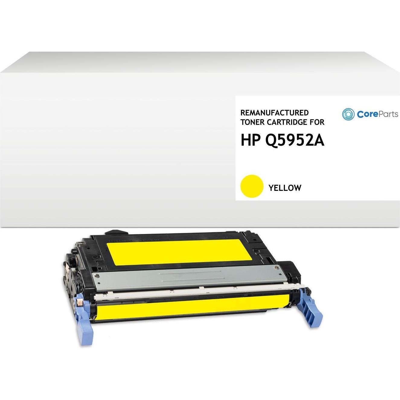 CoreParts, Toner, Toner Yellow for HP, Pages: (Y)