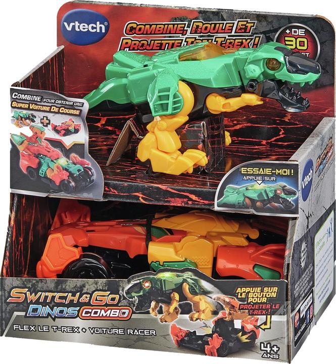 Produktbild VTech Petis Switch & Go Dinos Combo (differents models) (Französisch, 3 - 8 Jahre)
