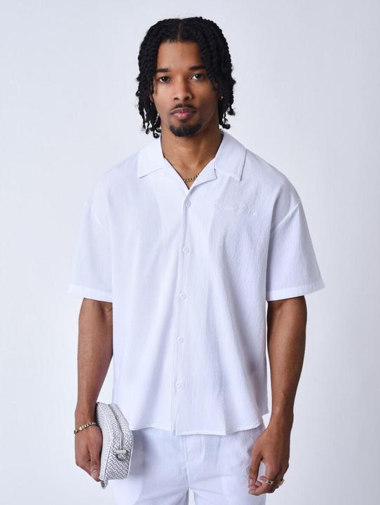 Immagine prodotto Project X Paris Camicia da donna ricamata e testurizzata (S)