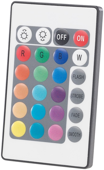Actual product image Lunartec Dimmable LED effect ball with remote control