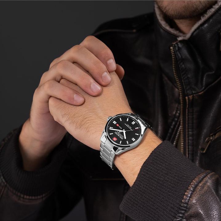 Actual product image Swiss Military Hanowa Herrenuhr (Analogue wristwatch, 43 mm)