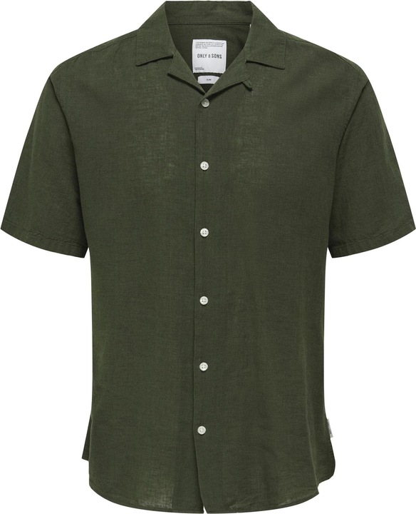 Only & Sons Onscaiden Life Ss Solid Resort Linennoos