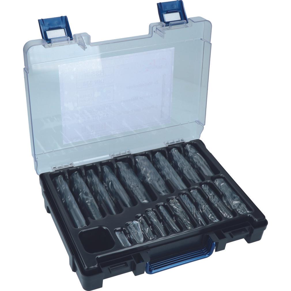 OK-Line, Bohrereinsatz, Spiralbohrersatz HSS (1 mm, 1.5 mm, 2 mm, 2.5 mm, 3 mm, 3.5 mm, 4 mm, 4.5 mm, 5 mm, 5.5 mm, 6 mm...