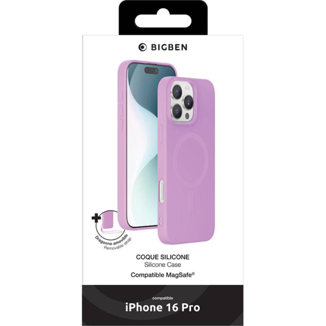 Thumbnail - Bigben MagSafe Case (Apple iPhone 16 Pro), Smartphone Hülle, Rosa