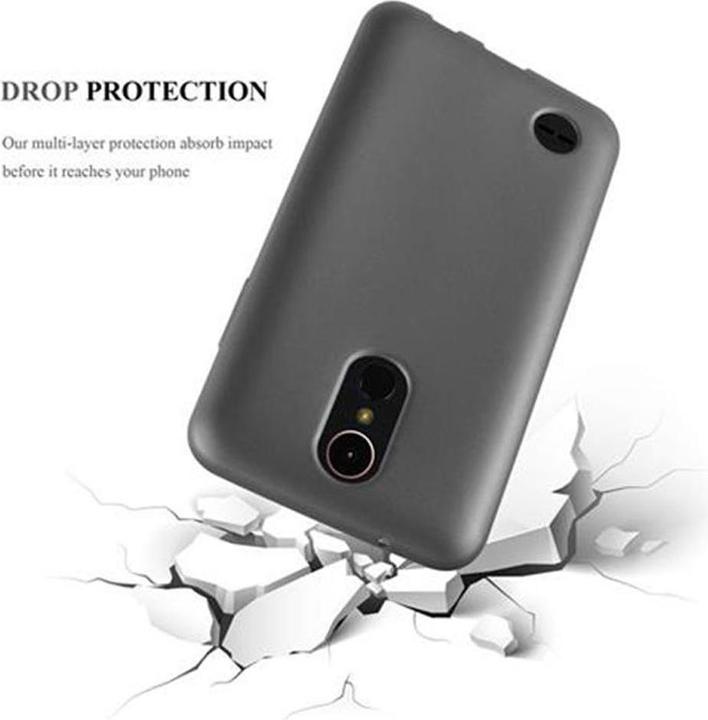 Produktbild Cadorabo TPU Matt Metallic Hülle (LG K10 (2017))