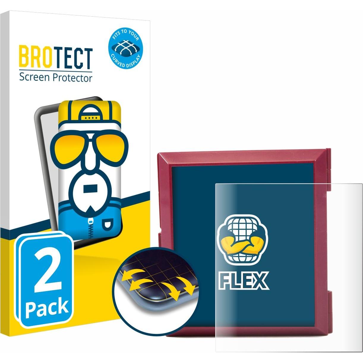 BROTECT Fullscreen Schutzfolie Displayschutz Folie Klar Transparent (DSi XL), Weiteres Gaming Zubehör, Transparent