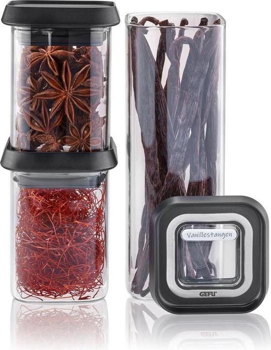 Produktbild GEFU 3 pojemniki do przechowywania żywności PANTRY G-12811 (0.36 l)