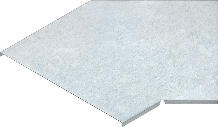 Produktbild Niedax NIE RBAD 300 Deckel fÃ¼r Bogen 45Â°, Breite 304 mm bandverzinkt